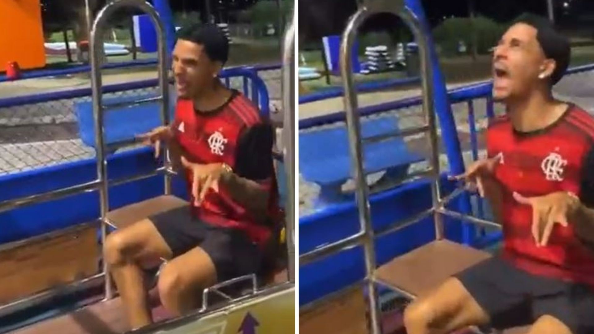 VÍDEO: jovem imita criança com paralisia cerebral em parque e mãe denuncia caso à polícia em Vitória