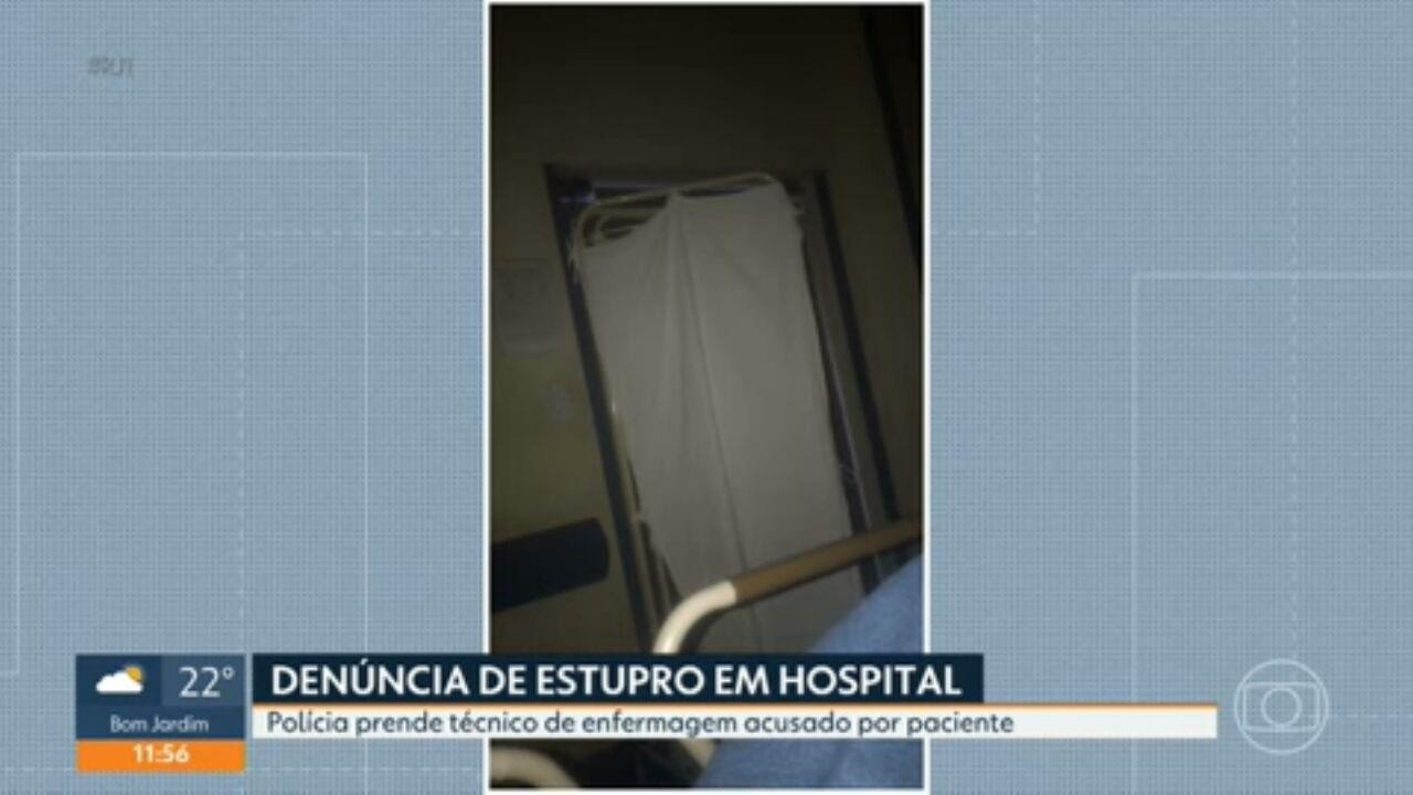 Vítima diz que técnico de enfermagem suspeito de estupro lhe deu comprimidos que a deixaram com sono