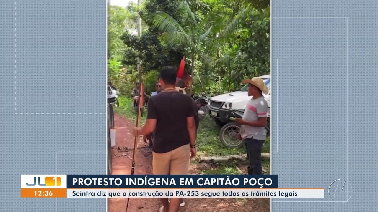 Indígenas Tembé apreendem máquinas em protesto contra obra de estrada no Pará