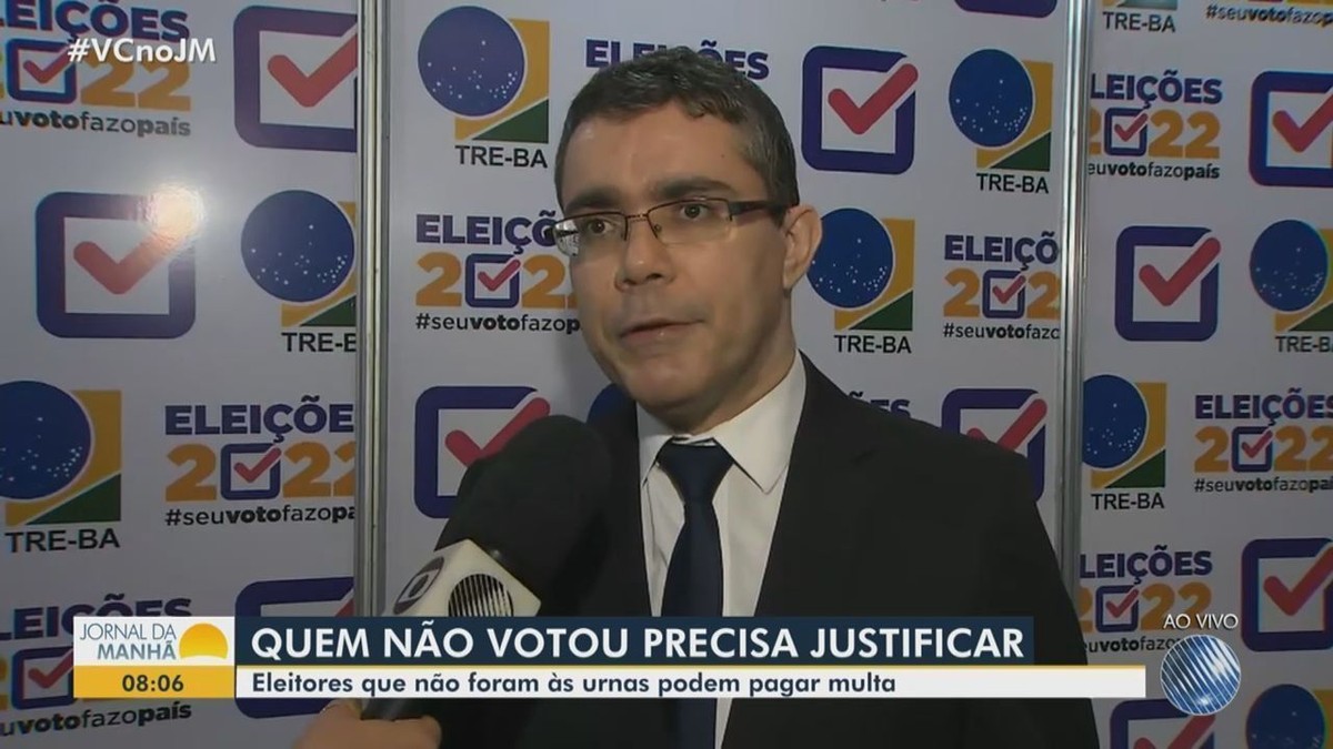 Baianos Que Não Votaram No 1º Turno Das Eleições Têm Prazo De Até 60