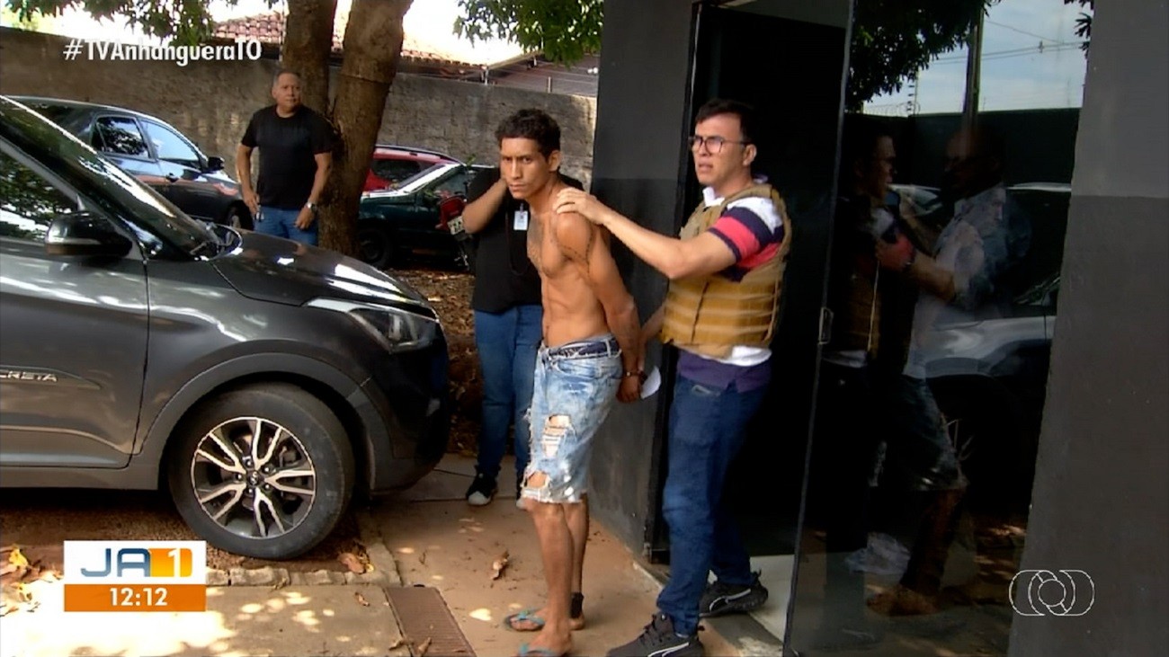 Suspeito de matar homem na porta de casa por ciúmes da mãe é preso pela Polícia Civil