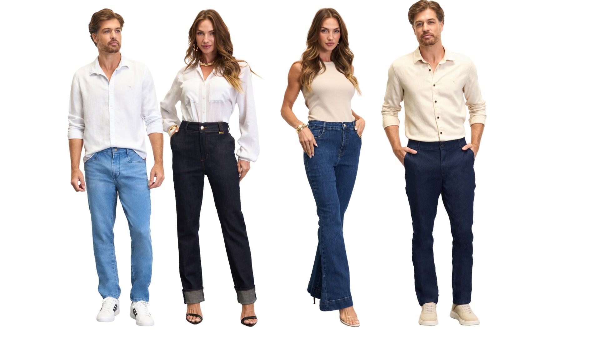 Nova coleção da Riccieri une o jeans a técnicas de alfaiataria