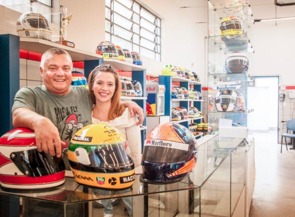Sid Special Store continua produzindo capacetes em São Paulo (SP) — Foto: Arquivo pessoal
