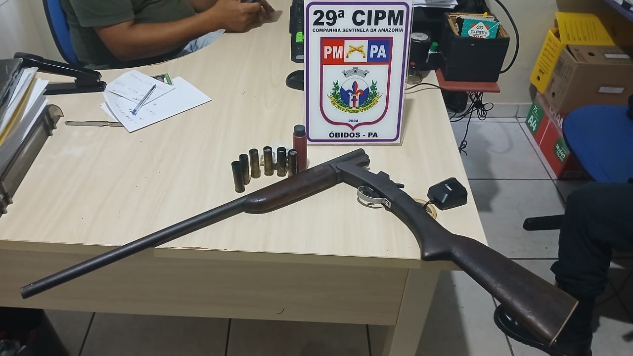 Suspeito de trancar casa e ameaçar mulher com arma tenta enganar policiais com nomes falsos no oeste do Pará