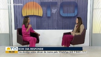 Bom Dia responde dúvidas dos telespectadores sobre câncer de mama