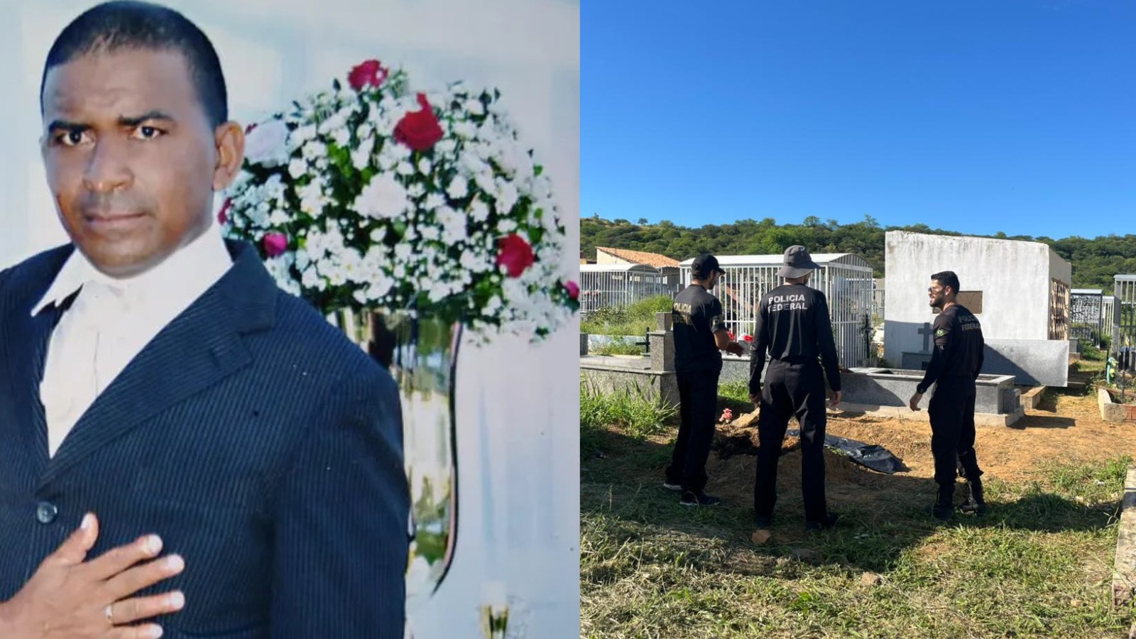 Corpo de pedreiro morto em abordagem da PRF é exumado quase seis anos depois; PF investiga