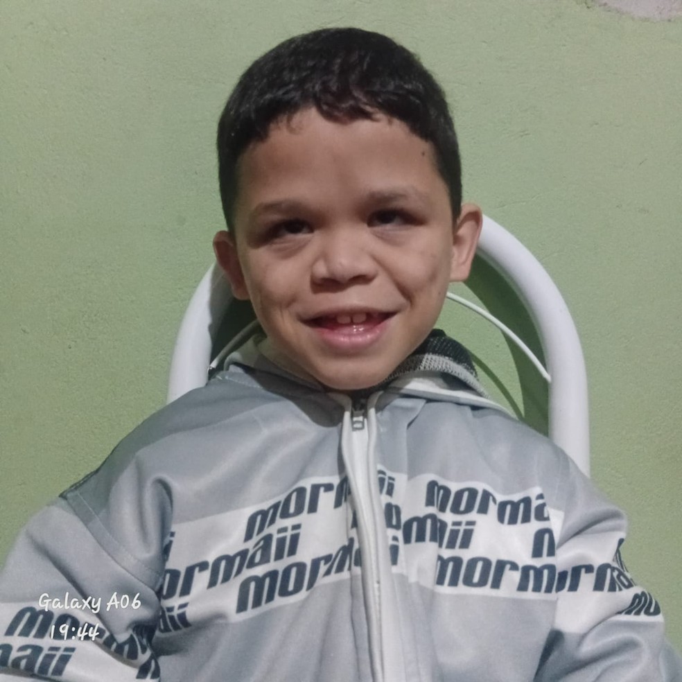Último laudo médico de Abiel indicou que ele tem cegueira total — Foto: Arquivo pessoal