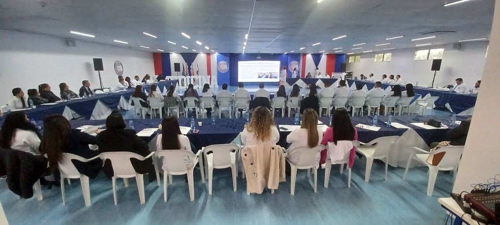 Encontro de docentes da UCP de Pedro Juan antecede início das aulas. — Foto: Assessoria.