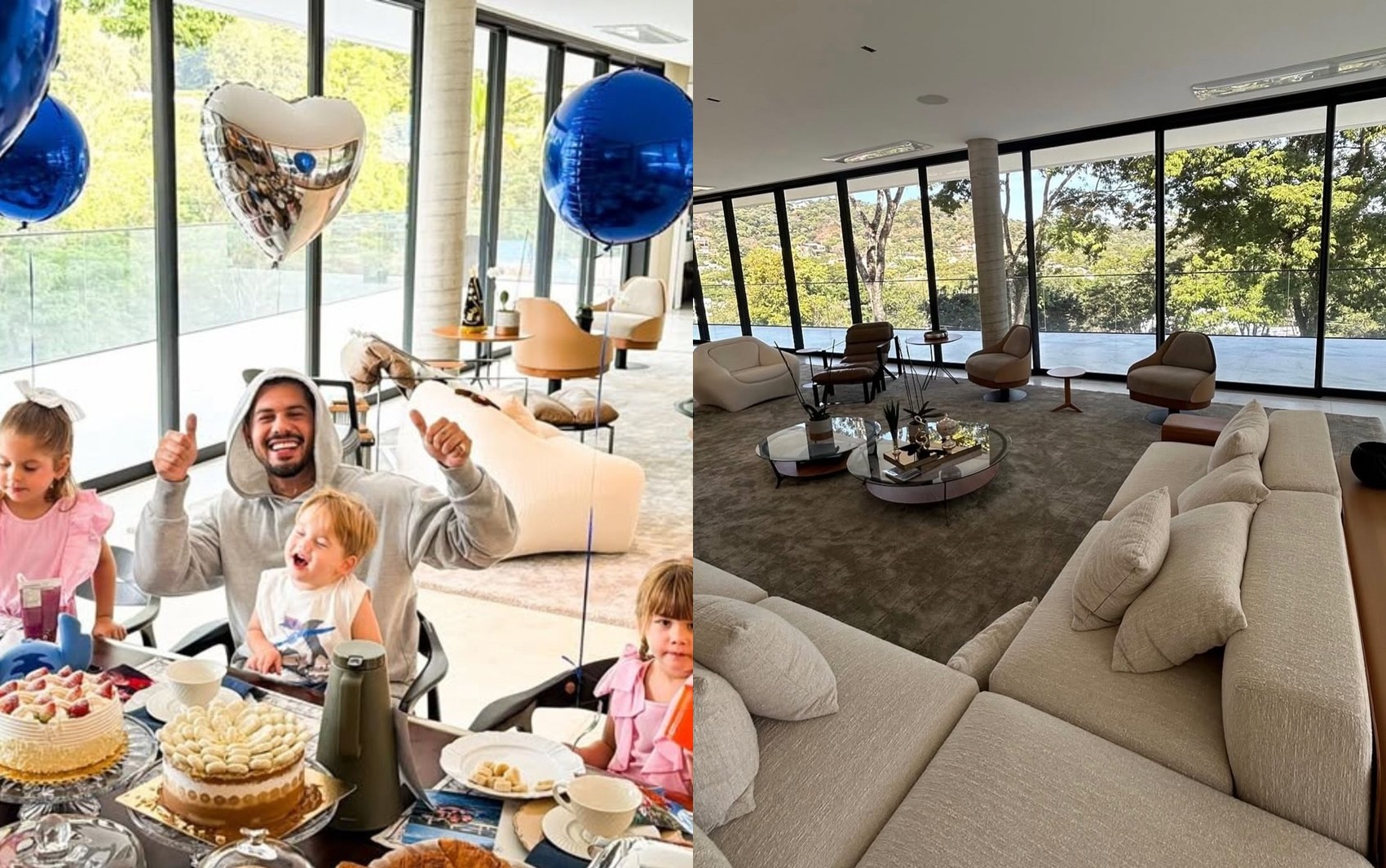 R$ 27 milhões e seis suítes: veja detalhes da mansão onde Zé Felipe mora e que está à venda em Goiânia