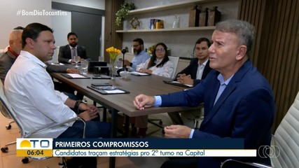 Candidatos à prefeitura de Palmas começam a traçar estratégias para o segundo turno