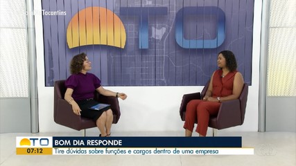 Bom Dia Responde tira dúvidas sobre funções e cargos dentro de uma empresa