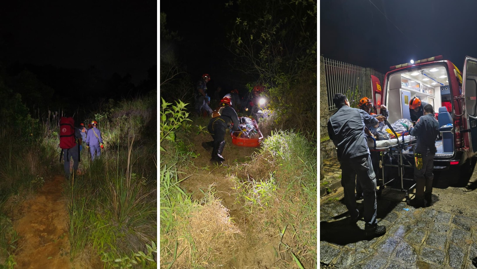 Turista alemão é resgatado após sofrer queda de 6 metros em cachoeira de Ilhabela, SP