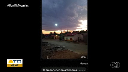 Telespectadores compartilham fotos do amanhecer no Tocantins