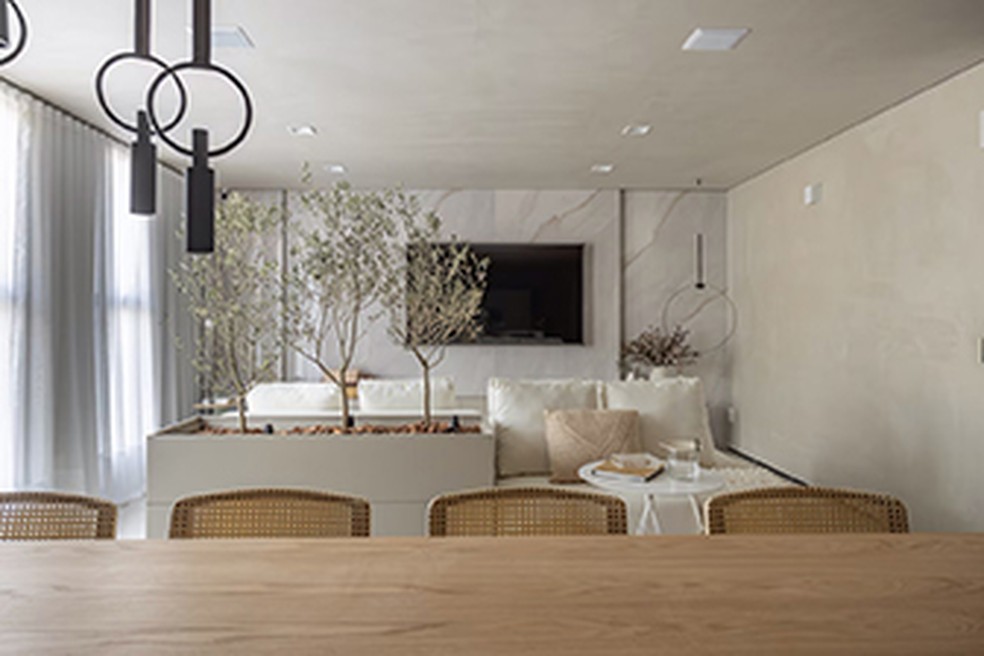 Efeito Velvet em ambiente interno