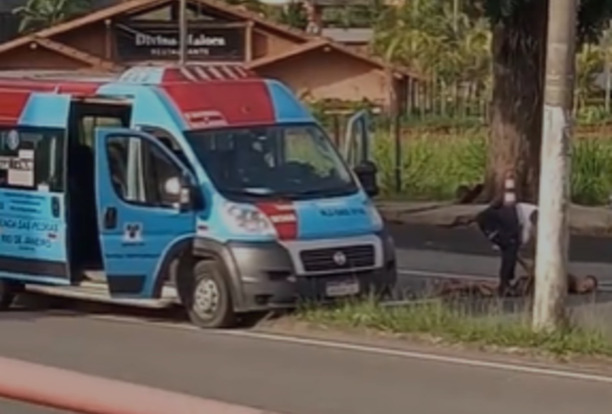 Baleado por PM em Juiz de Fora estava em fuga do RJ após matar a ex-companheira e roubar van 