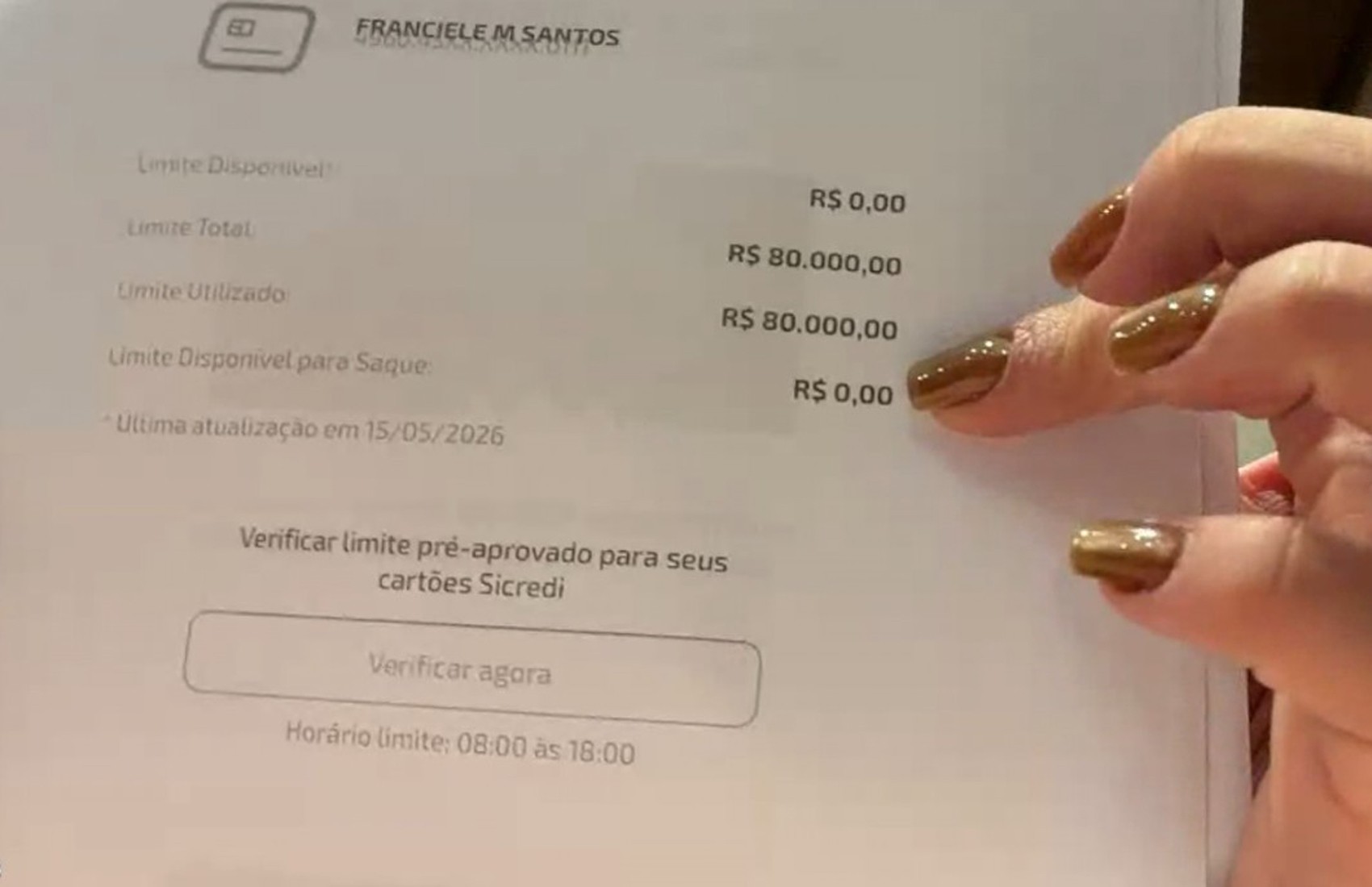 Empresária de Barretos, SP, diz ter perdido R$ 140 mil ao cair no golpe da milha e ser orientada por falsa gerente