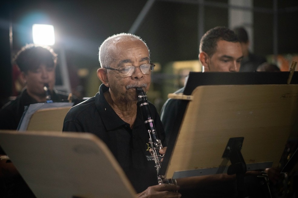 Fernando Rêgo, músico da Philarmônica 21 de Setembro — Foto: Divulgação