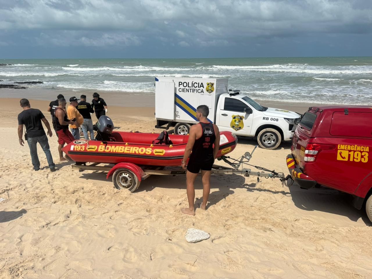 Corpo de mulher é encontrado em praia de Natal