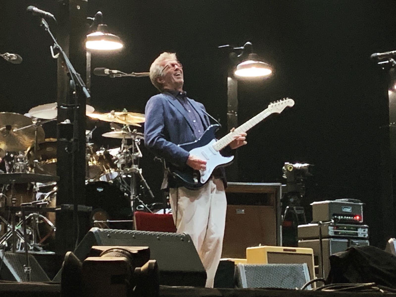 Eric Clapton faz show no Rio com repertório baseado no blues