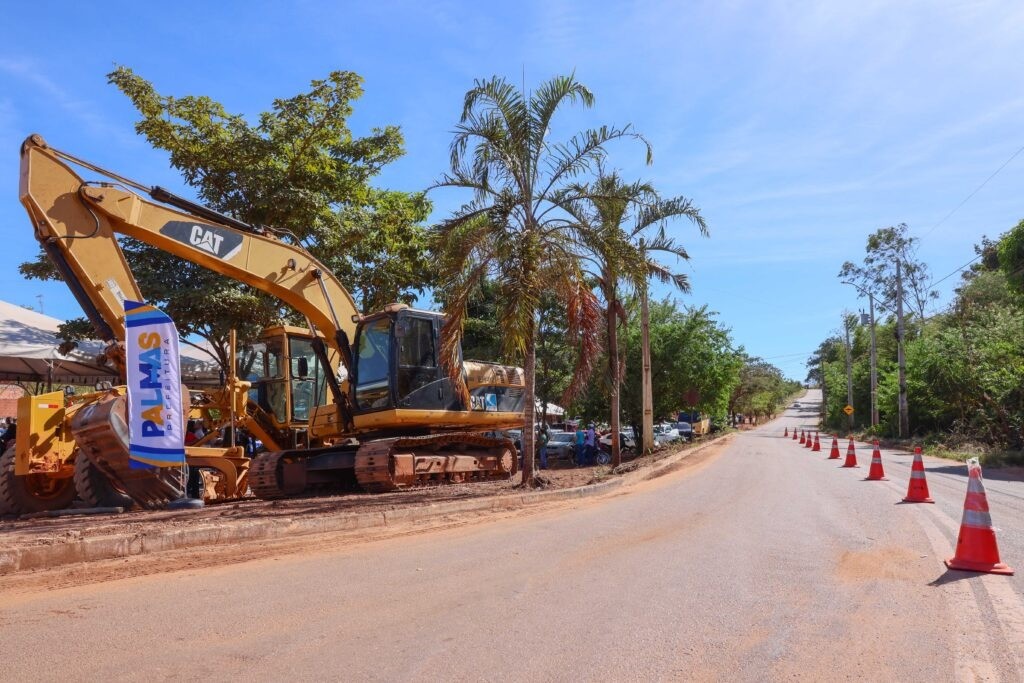 Quadras e avenidas de Palmas vão receber obras de infraestrutura e recapeamento asfáltico; confira os locais