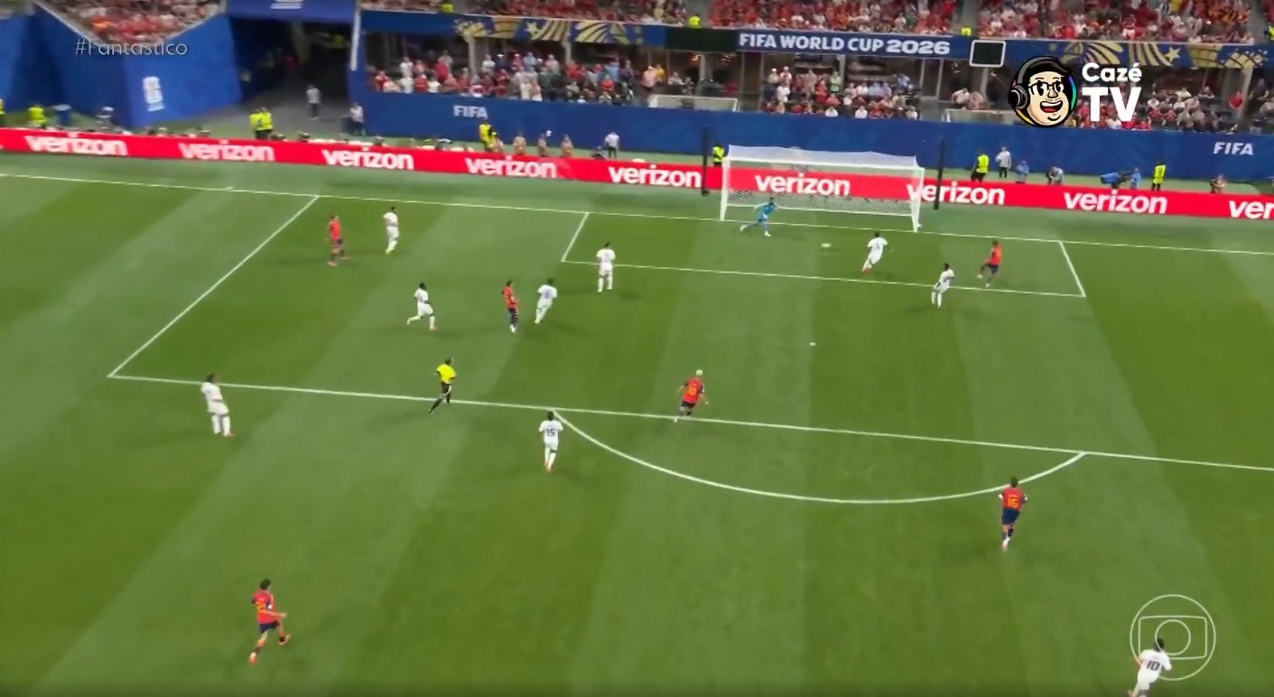 Espanha goleia a Arábia Saudita com primeiro gol de Lamine Yamal em uma Copa do Mundo; veja os resultados dos jogos deste domingo (21) 