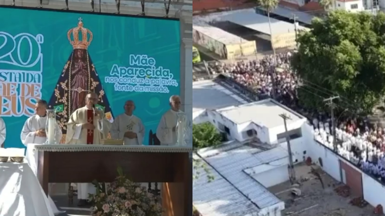 Festa da Mãe de Deus celebra 20ª edição e reúne fiéis em Teresina