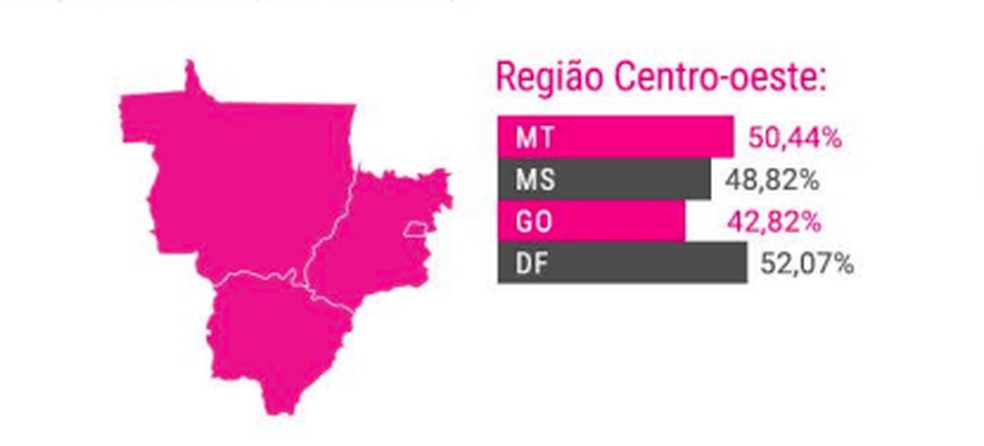 Mato Grosso é o segundo estado com o maior número de endividados do Centro-Oeste — Foto: Serasa