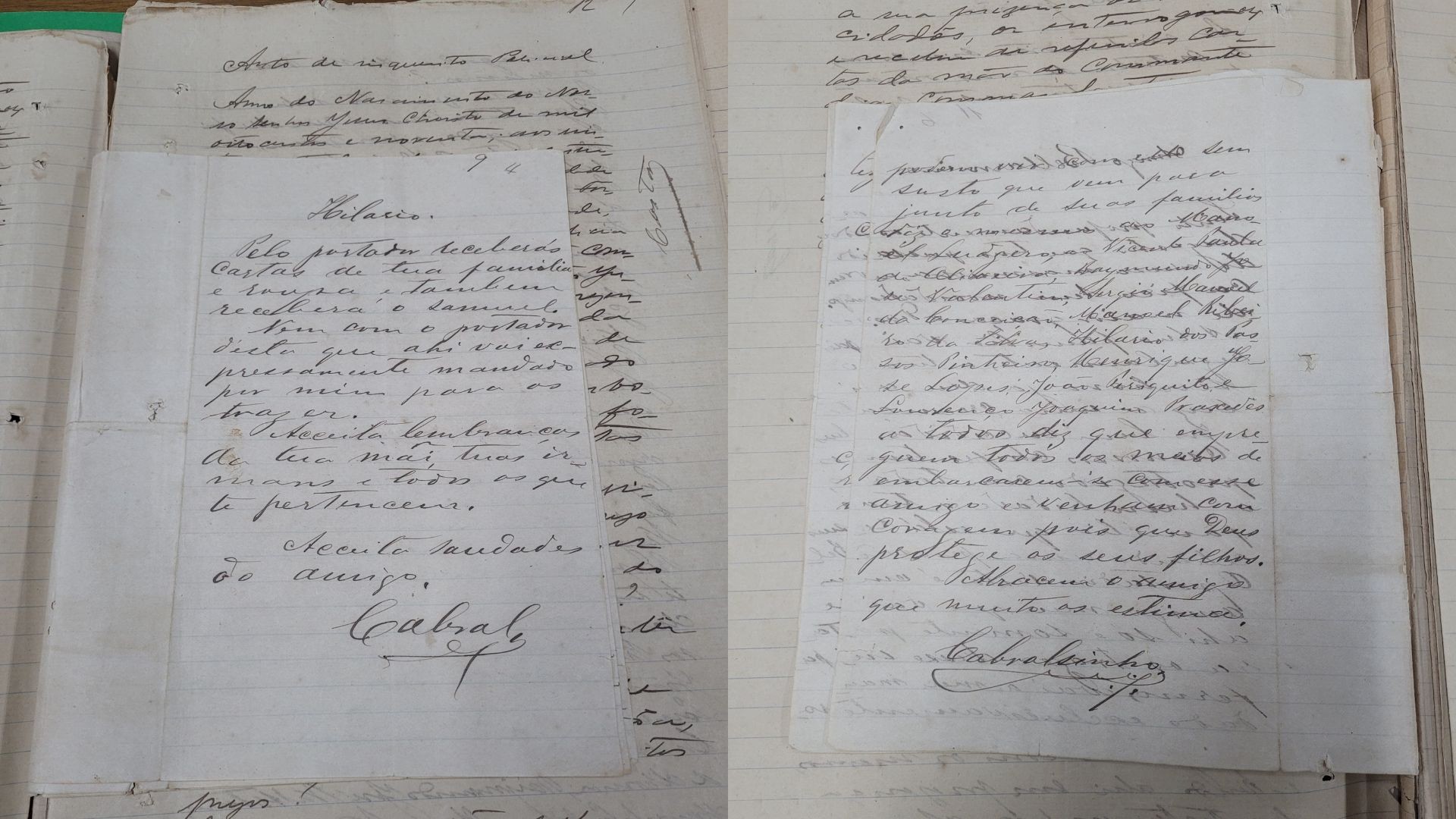 Pesquisadores do Amapá encontram carta do fim do século 19 atribuída a Cabralzinho