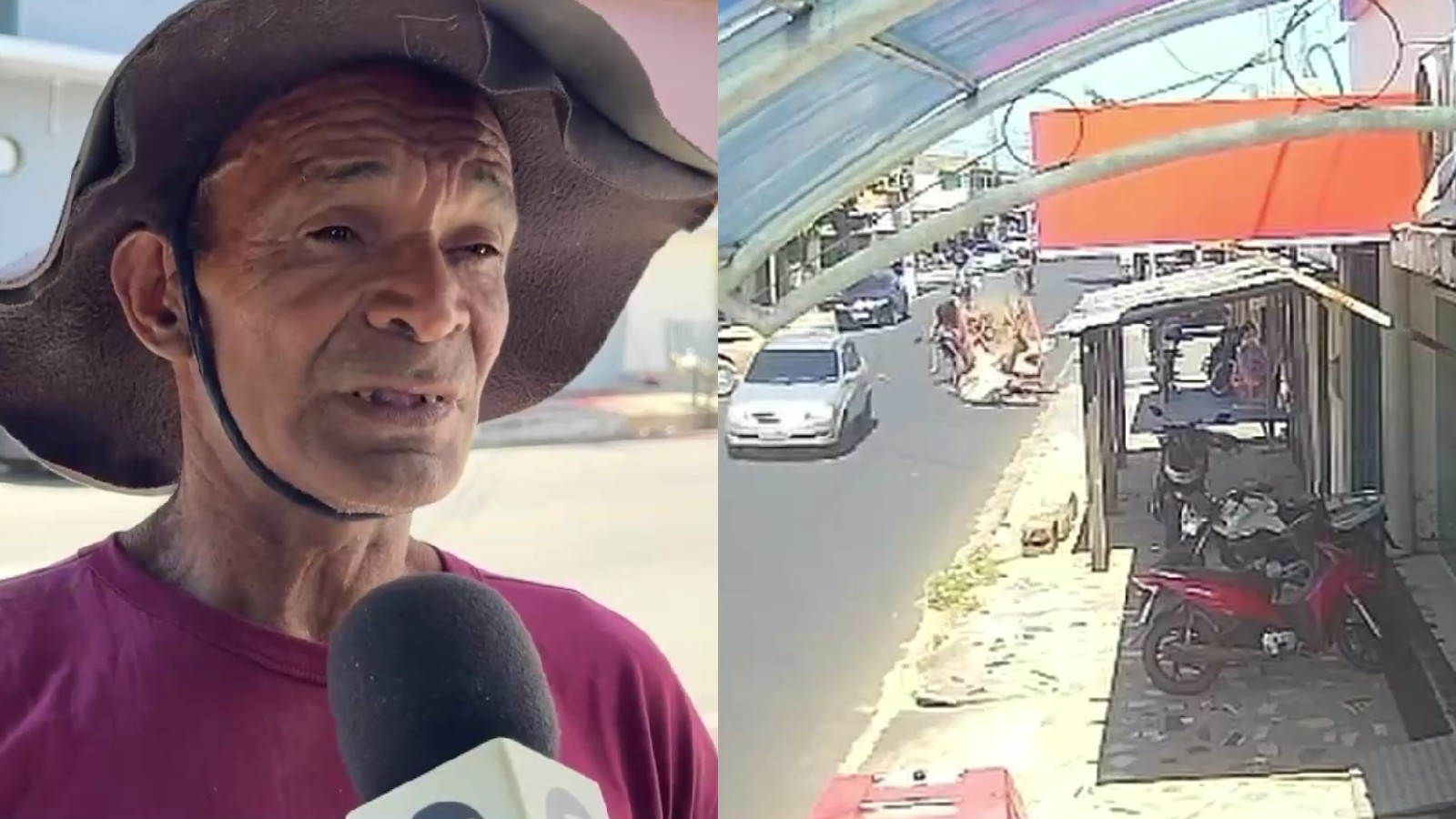 'Tem 35 anos que eu trabalho com ela': carroceiro se emociona após égua morrer em acidente no PI; vídeo