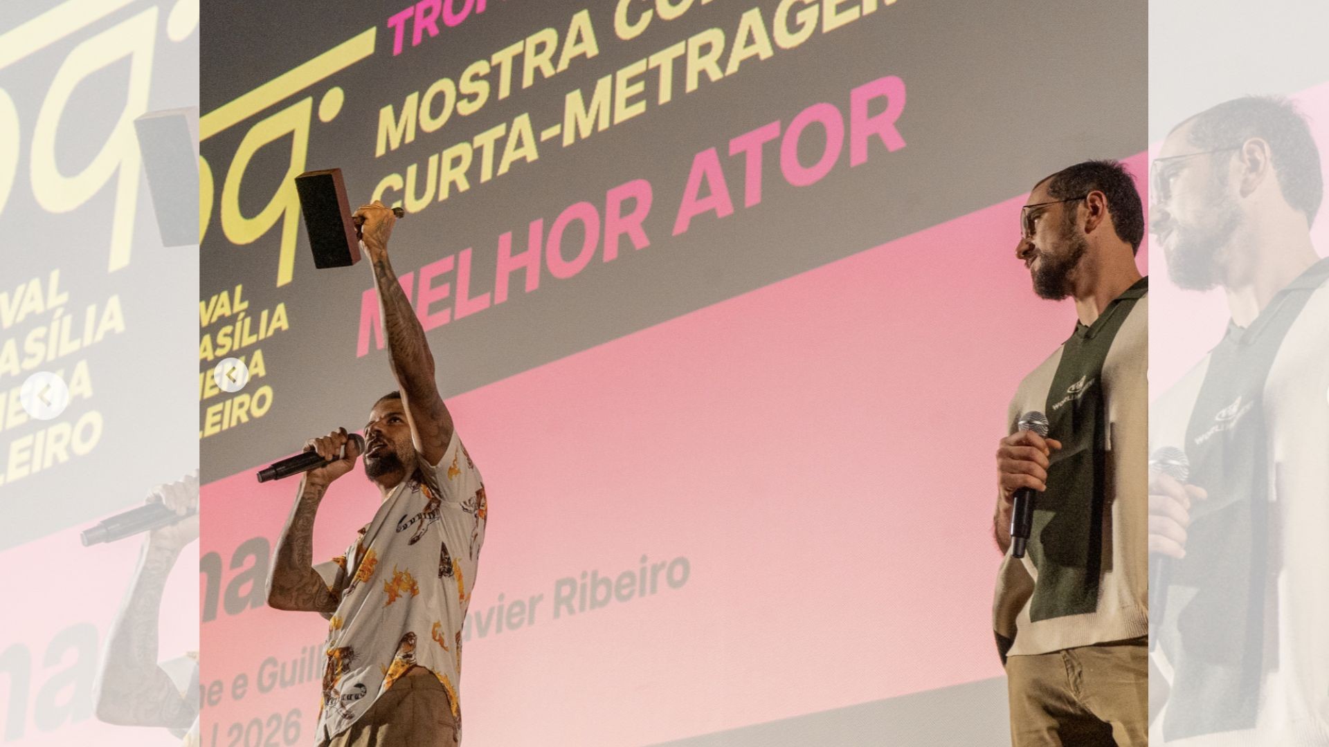 Curta produzido em Assis recebe 5 prêmios no Festival de Cinema de Brasília: 'Energização para tudo que construímos', celebra diretor