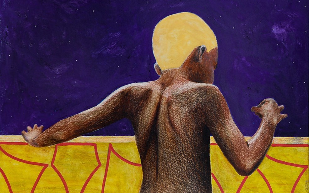 Exposição retrata expressões de negritudes e da periferia  — Foto: Jeff Alan