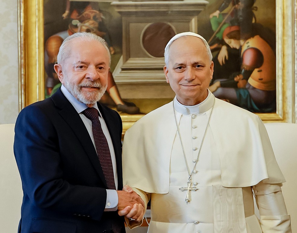 Lula se encontra com Papa  Foto: Divulgao/Ricardo Stuckert