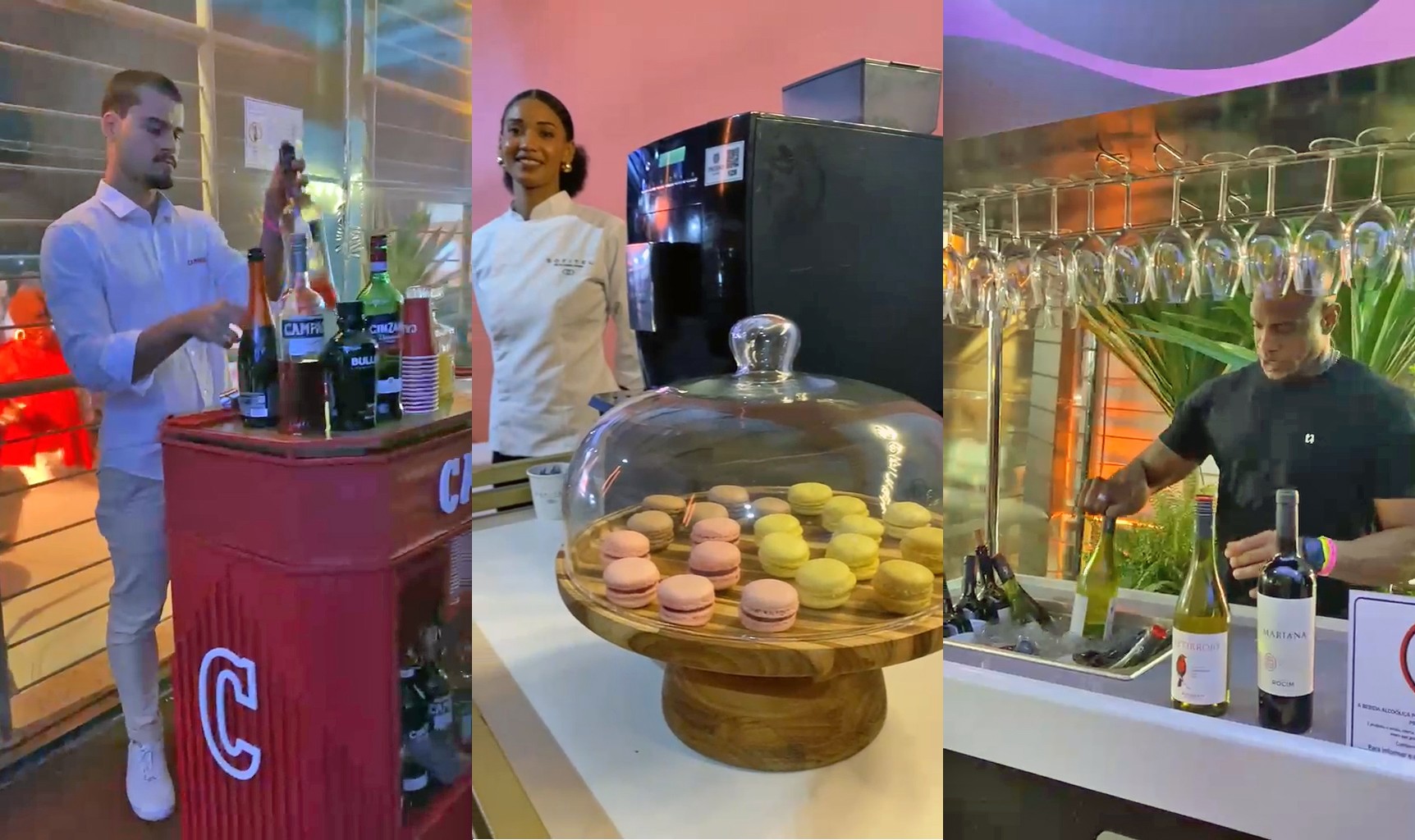 Área para descanso, DJ, bebidas e banheiro químico de luxo: veja o que tem no VIP do Rio Fashion Week