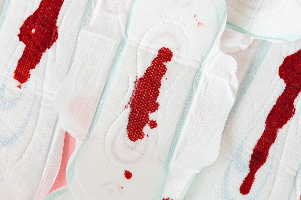 Absorventes não tinham sido testados com sangue até agora — Foto:  Karolina Grabowska/Pexels