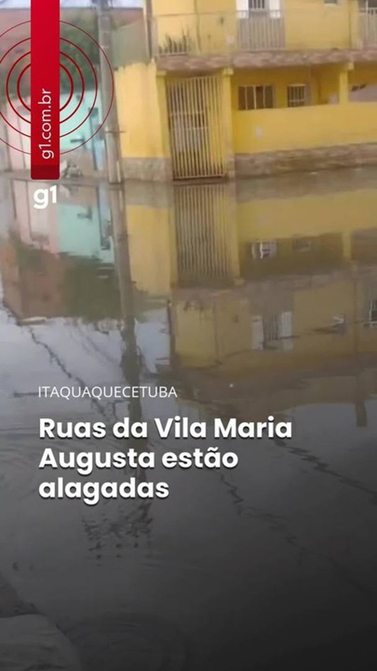Rio Tietê transborda e alaga bairros de Itaquaquecetuba