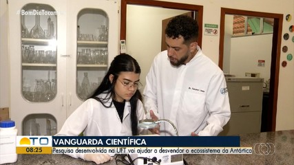Pesquisa da UFT ajuda desvendar ecossistema da Antártica