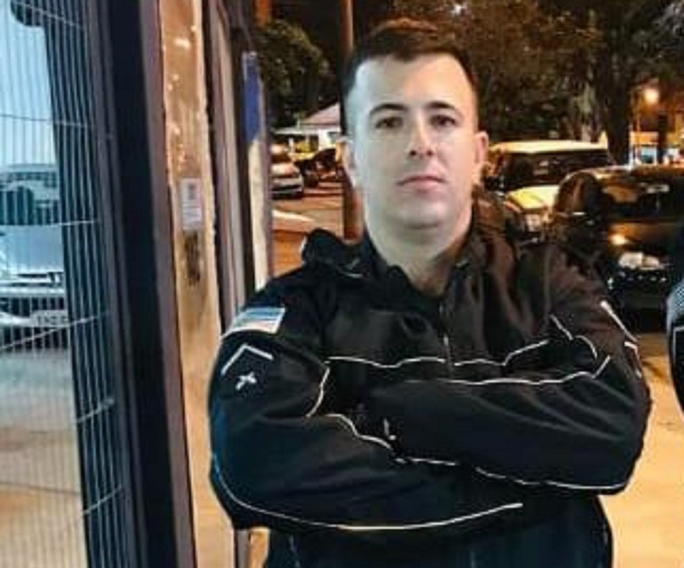 Antônio Carlos Paes Junior morreu após bater contra carro durante perseguição, em Presidente Prudente (SP) — Foto: Cedida