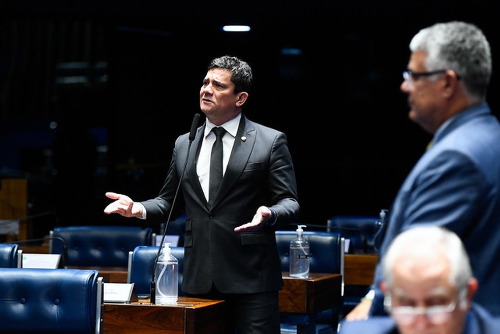 TRE-PR julga ações que pedem cassação do mandato de Sergio Moro — Foto: Roque de Sá/Agência Senado