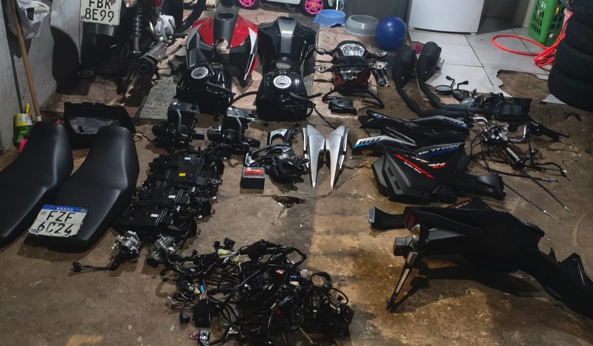 Operação da PM prende quatro suspeitos de esquema de desmanche de motos em Limeira