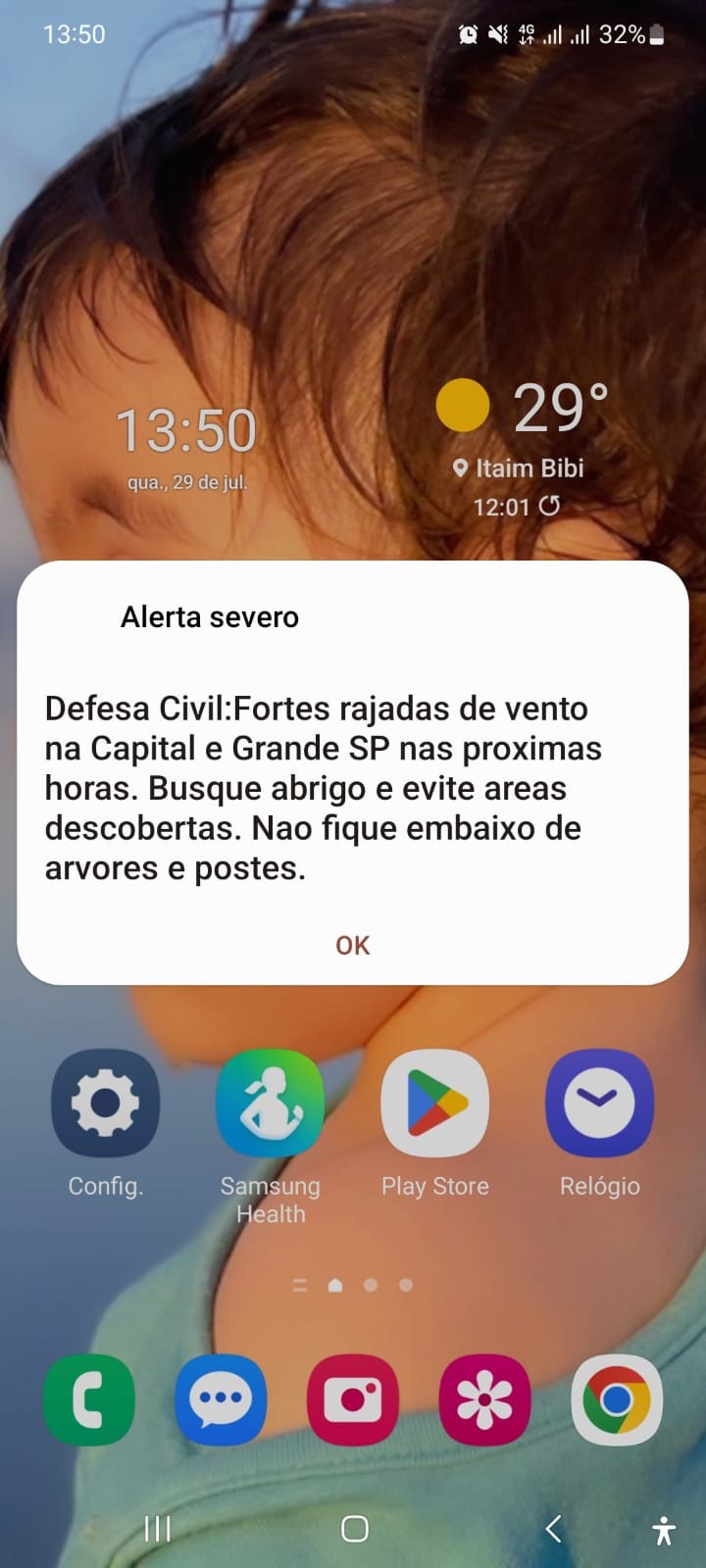 Defesa Civil emite alerta severo para fortes rajadas de vento na capital e Grande SP; veja orientações