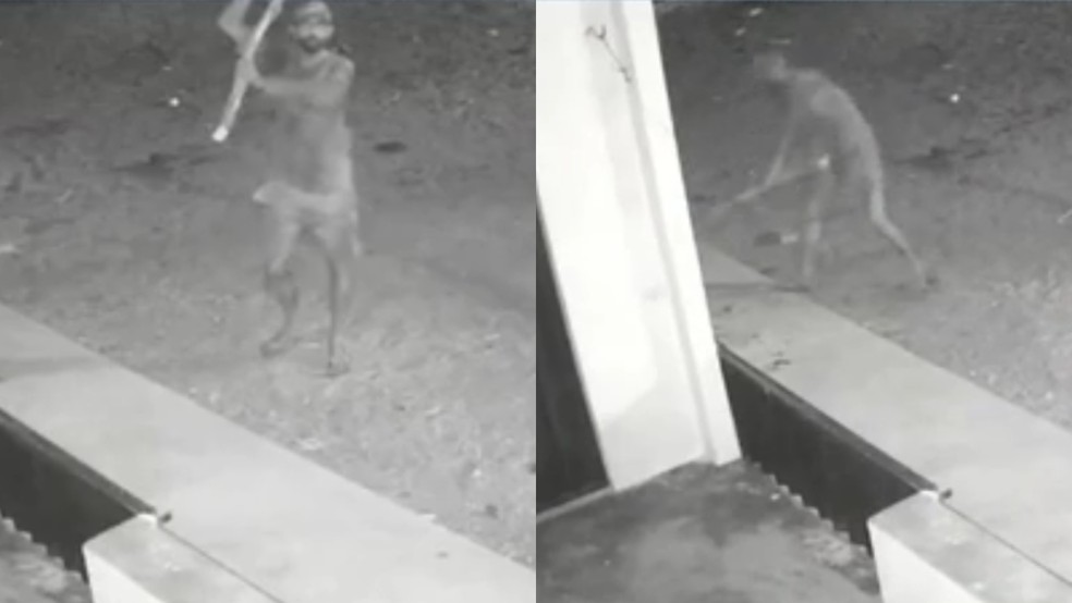 Veículo trafegava pela Rua 15 de Novembro, em Maracanaú. — Foto: Reprodução