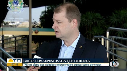 TRE faz alerta sobre tentativas de golpes com supostos serviços eleitorais