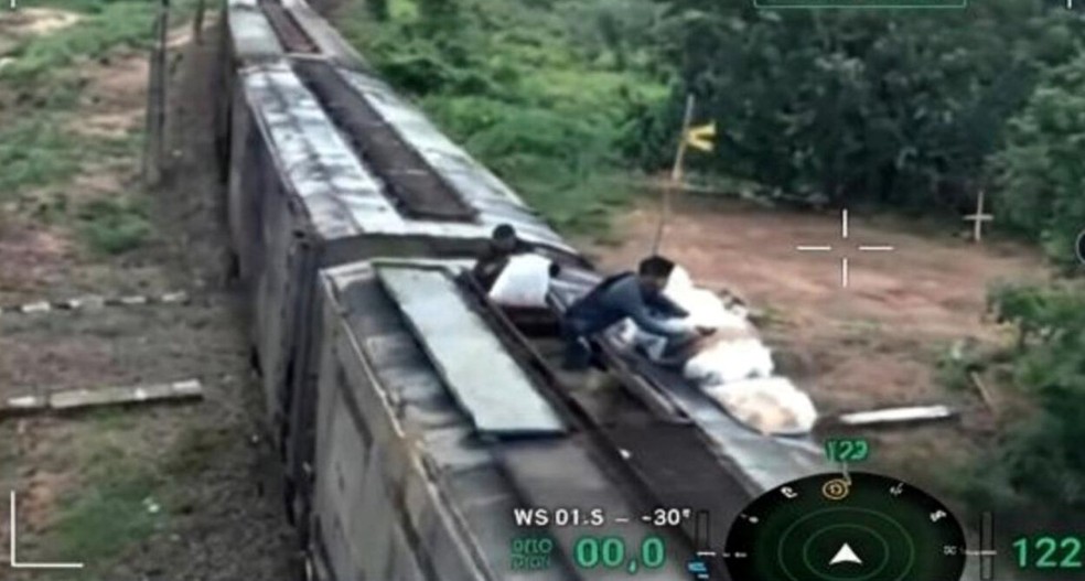 Operação em Aguaí (SP) combate furto de cargas de açúcar e soja em ferrovias — Foto: Polícia Civil/Divulgação