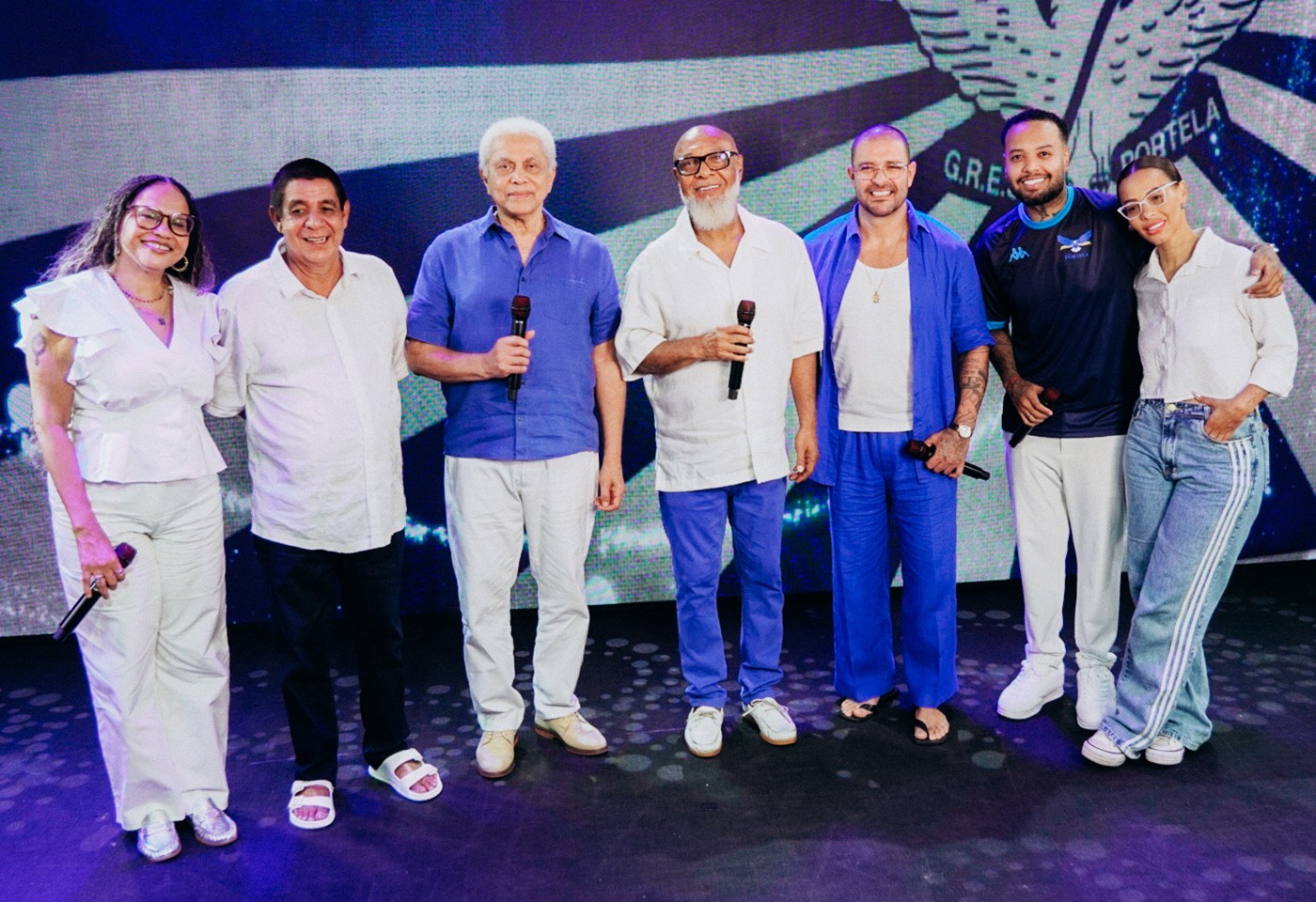 Paulinho da Viola, Teresa Cristina, Zeca Pagodinho e Diogo Nogueira gravam o samba da Portela em tributo a Monarco