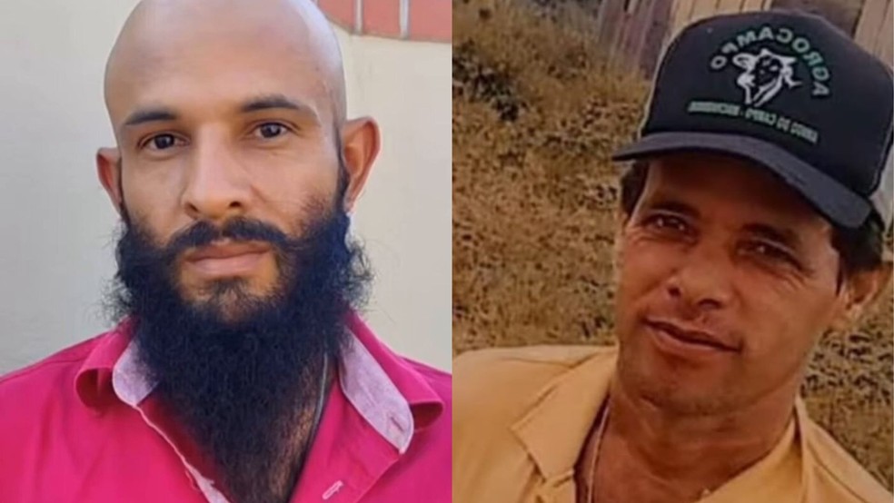 Marcelo Paulo Gonçalves Dias, 33 anos (à esquerda) e Celso Goularte Nogueira, 49 anos (à direita) — Foto: Reprodução/acervo pessoal