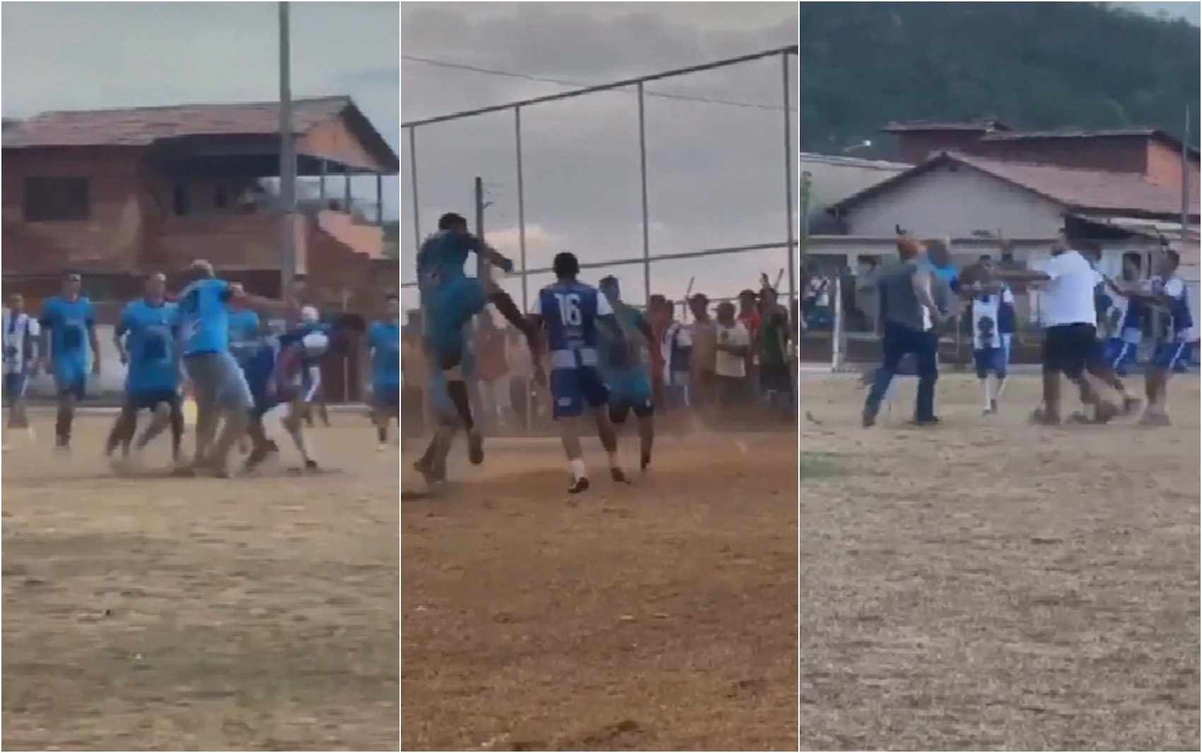 Final de campeonato de futebol termina com briga generalizada em Goiás; vídeo