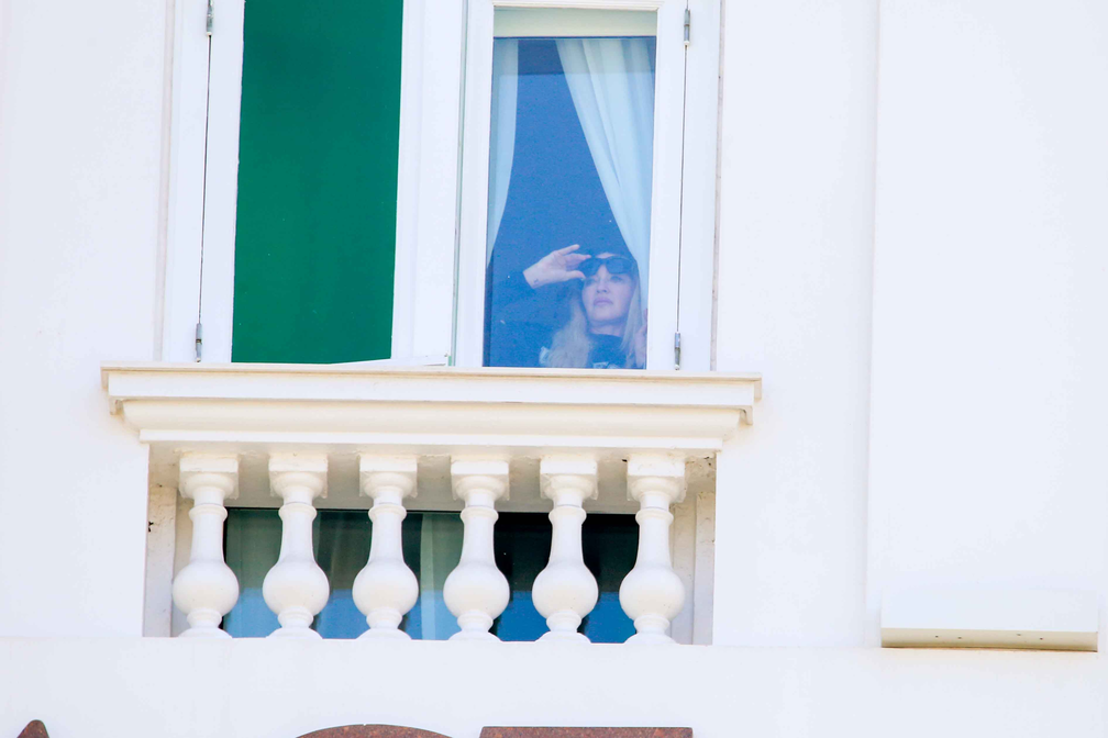 Madonna no Copacabana Palace — Foto: Jc Pereira/AgNews
