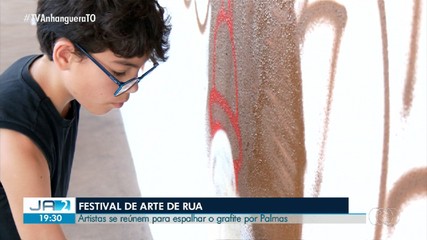 Festival de Arte: artistas se reúnem para espalhar o grafite por Palmas