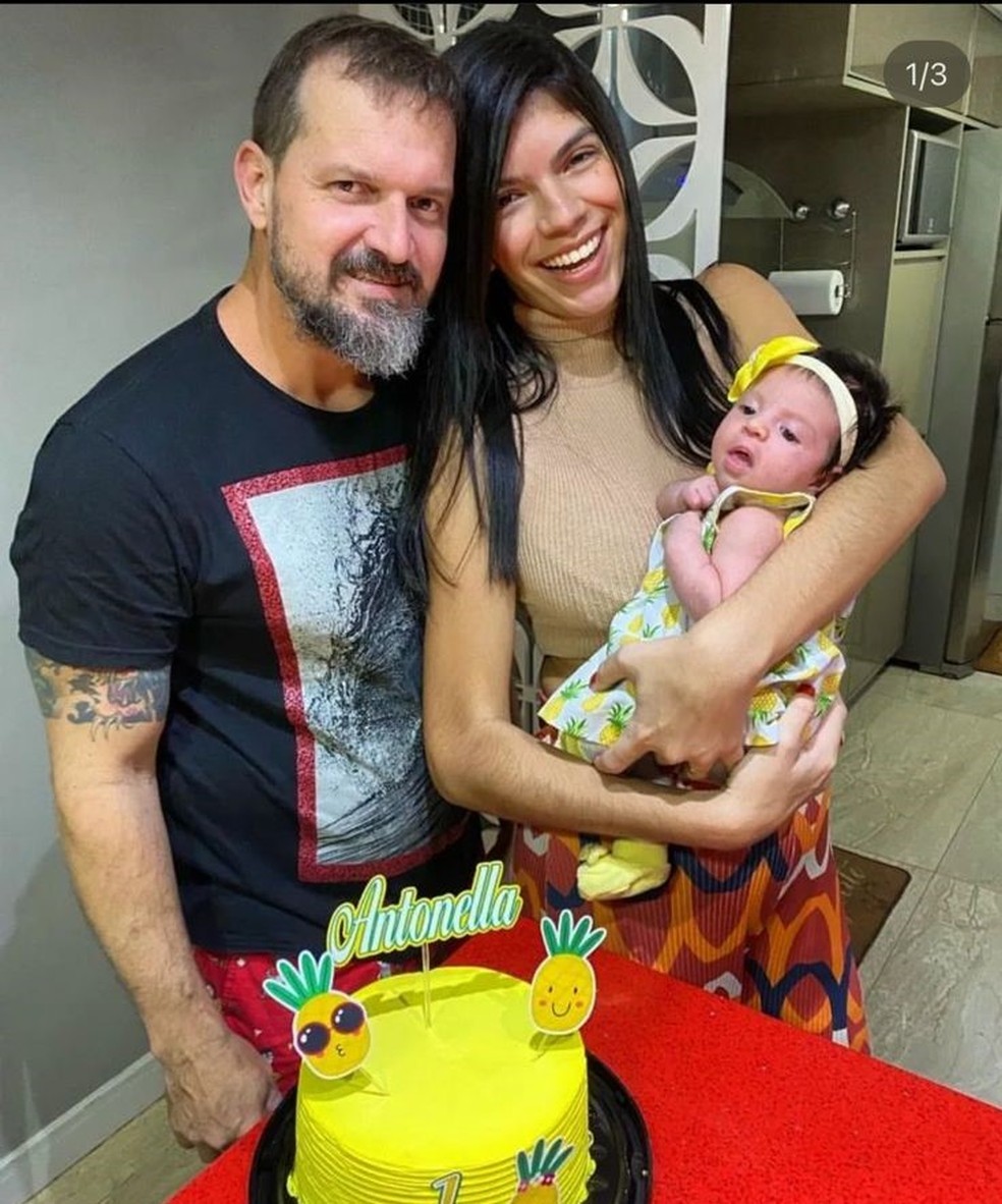Daniel Lana Christ, de 44 anos, deixa filha de dois meses — Foto: Arquivo pessoal