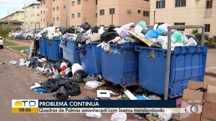 Moradores reclamam da falta de coleta de lixo em quadras de Palmas